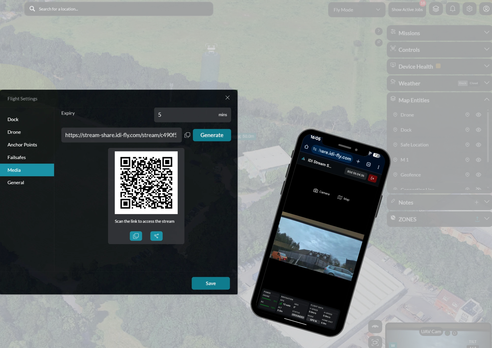 Mulit-Agency Live Stream Share.